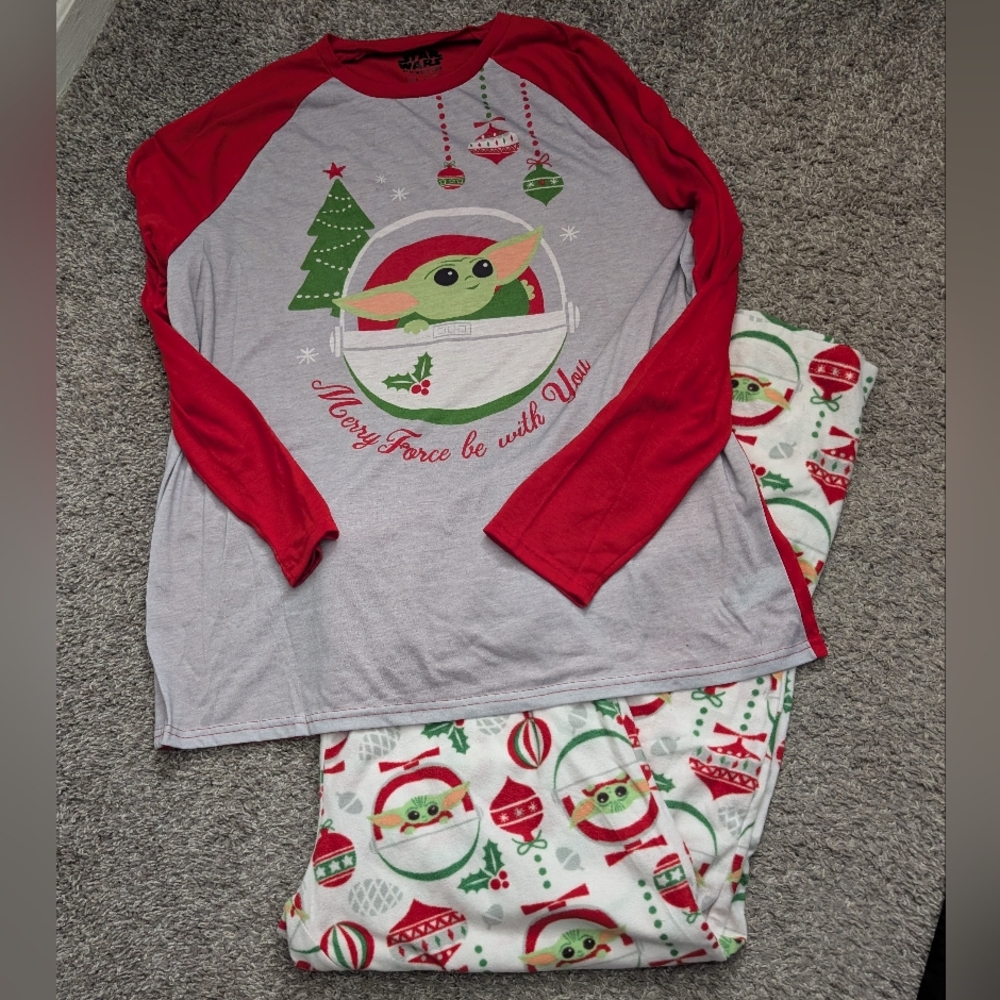 Star Wars Red and Gray Men's Pajama Set